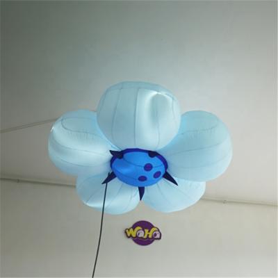 China Promotion DAMING Inflatable Led Light Digital Print Outdoor Custom Inflatable Colorful Flowers for sale