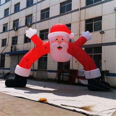 China Promotion DAMING Christmas Yard Decoration Inflatable Christmas Arch For Sale Custom Inflatable Santa Claus Arch for sale