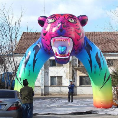 China Special Promotion Arches 6x4.5m (19.68x14.76ft) AD DAMING Carnival Entrance Arch Customized Shape Inflatable Event Arch for sale