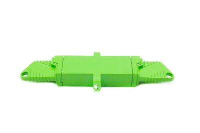 China Grüner Simplex-Einmodenfaser-Adapter E2000 APC Adapter-G657A1 G652D G657A2 zu verkaufen