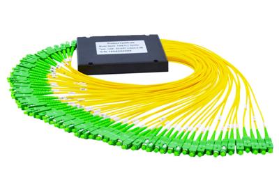 China FTTH PLC Splitter 1x4 1x8 1X64 1X128 for sale