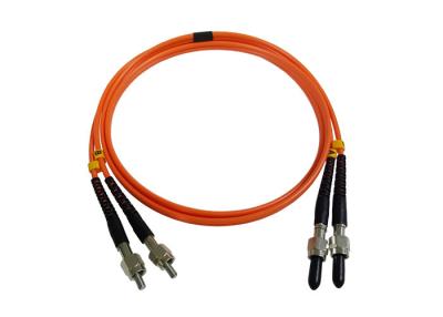 China Customized OM1 OM2 Duplex Fiber Optic Patch Cords 850nm Wavelength for sale