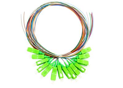 China G652D 1M 1.5M 2M 3M 0.9mm Fiber Optic Pigtails Single Mode Simplex for sale