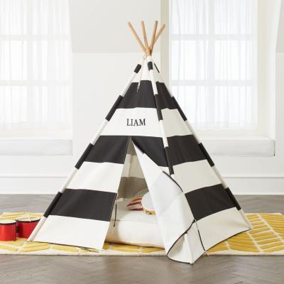 China Toy Safety Standards Customize Foldable Toy Garden Outdoor Indoor Kids Baby Play Hanging Portable Teepee Tent for sale