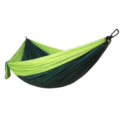 China 2022 Wholesale 300*200cm Adult Tree Tent Water Parachute Green Tourist Hanging Double Nylon Hammock Proof Ultralight Portable Camping for sale