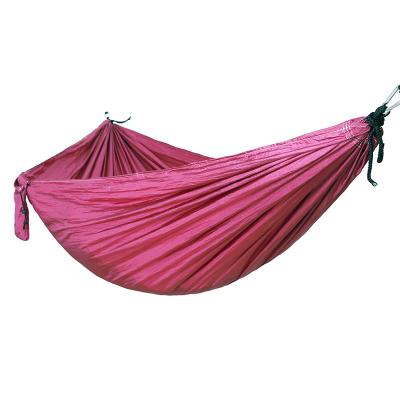 China Gray Cute Girl Rose Nylon Parachute Hammock 270*140cm Arming Rope Wholesale Adult Foldable Polyester for sale