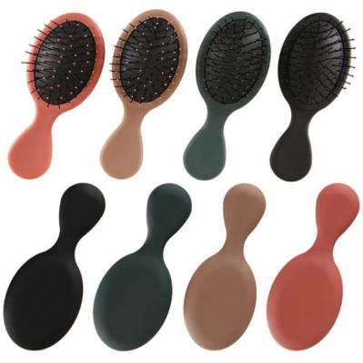 China Wholesale Custom Cushion Logo Kids Hair Brush Colorful Hair Massage Paddle Bush Professional for sale