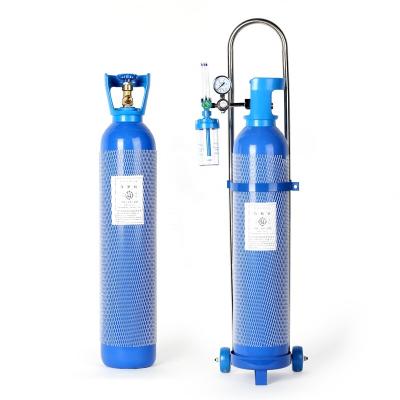 China Portable Oxygen China Hospital High Pressure 10L 15L Medical Oxygen Cylinder for sale