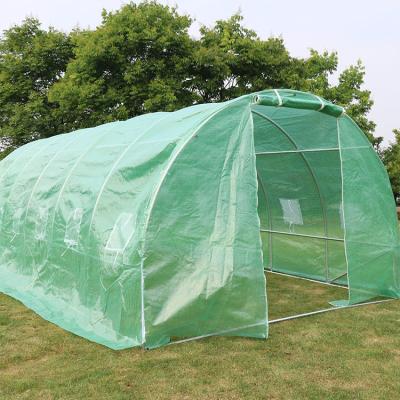 China Easily Assembled Heavy Duty Polytunnel Garden Greenhouse For Roses for sale