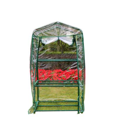 China Easily Assembled Good Quality Small PVC Flower Greenhouses for sale