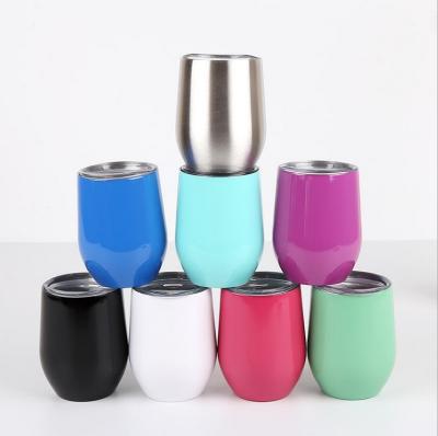 China Sustainable Stainless Steel 12oz 20 oz Tea Tumblers Mugs Bulk Double Wall Insulated Upright Water Mugs Wine Tumbler With Lids And Straws for sale