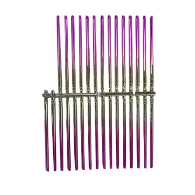 China Hot Selling Stable And Durable Good Quality Short Gradient Grip Makeup Brushes Pink Injection Molding for sale