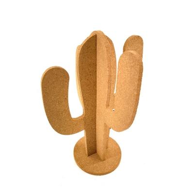 China Message Notice Cactus Shape Push Pin Cork Board Message Board Cork Bulletin Boards Office Supplies for sale