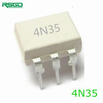 China Hot sale MOSFET transistor 4N35 DIP6 IC 4n35 optos 4n25 cny-17 4N35 for sale