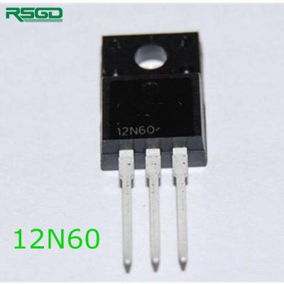 China IC Diode Triode MOSFET Transistor 12N60 TO-220F TO-220 FQPF12N60C SOP SMD 1n60 2n60 4n60 5n60 7n60 8n60 10n60 DIP TO-247 263 12N60 for sale