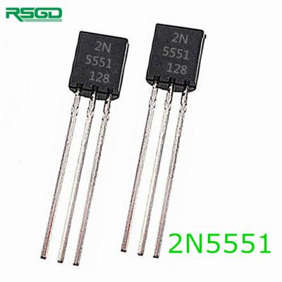 China original manufacturer IC Diode Triode MOSFET Transistor 2n5551 2n5401 Transistor 2N5551 TO-92 IC SOP SMD DIP TO-247 263 2N5551 for sale