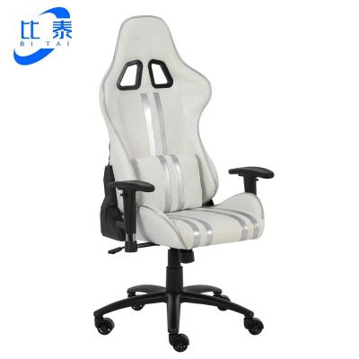 China Zhejiang Style(Height)Adjustable Gamer Chair White Racing Gaming Chair for sale