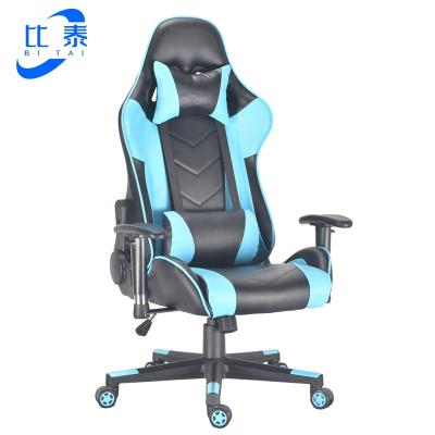 China (Size)Adjustable Cheap Ergonomic Racing Leather Gaming Chair Office Chair for sale