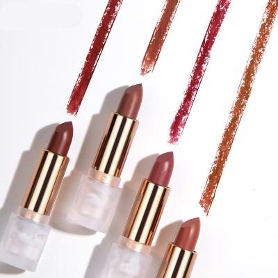 China High Quality Waterproof Matte And Gloss Lipstick Velvet Lipstick Painless Lipsticks for sale