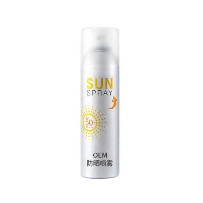 China Sunscreen Face Body Whitening Spray Sunscreen SPF 50+Uv Protector Prevents Photoaging Sunscreen for sale