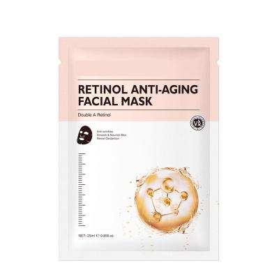 China Custom OEM Private Label Skin Care Moisturizer Face Mask Natural Moisturizing Sheet Whitening Brightening Face Mask for sale