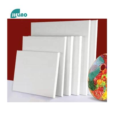 China Wholesale Jiebao Acrylic Painting Cotton Art Blank Oil Painting Art Frame Canvas for sale