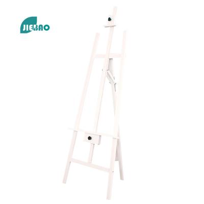 China Jiebao 2022 Hot Sale High Quality Wooden Art Display Rack Adjustable Folding Multifunctional Painting Easel Easel for sale