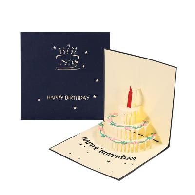 China China Online Customization Hot Selling Happy Birthday Musical And Lit Greeting Cards for sale