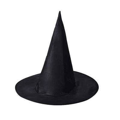 China Beautiful Colorful Halloween Lighted Up Witch Hat Party Decoration Props LED Witch Hat Home Decoration Opp Bag Polyester S.M. 38g for sale