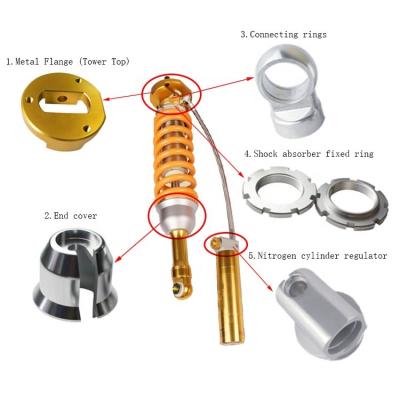 China High Quality Aluminum/Brass/Alloy/Copper Stainless Steel/OEM Custom Car Shock Absorber for sale