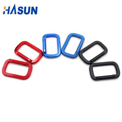 China Good Anti-corrosion Ability Wholesale Small Mini Camping Hiking Water Bottle Aluminum Alloy Snap Carabiner Bulk Clip Hook for sale