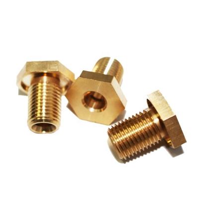 China High Quality Stainless Steel Custom Hex Head Brass Steel Cavity Lines Hollow Thread Bolt Screw for sale