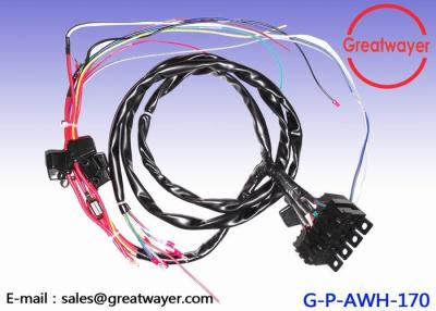 China Motorcycle / Automotive Wire Harness UL1015 18AWG 5PIN Relay Female Fuse Hold for sale