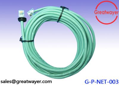 China O - ring rubber Wire Harness Cable Assembly AWG rj11 6p4c modular jack UL 2835 26 for sale