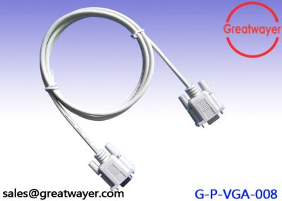 China UL 20276 26AWG Coaxial RS 232 9 PIN CABLE Male To Male Adapter Extension Assembly for sale