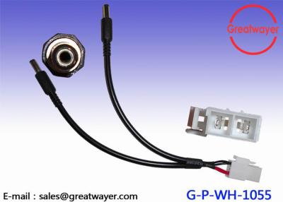 China UL 2464 Wire Harness Cable 18AWG 2C Molex 35965-0200 2 Pin  to DC 5.5x2.1 male for sale