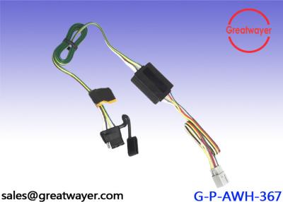 China 18AWG Cable 4 Pin Trailer Flat With Box , Waterproof  Wiring Harness for sale