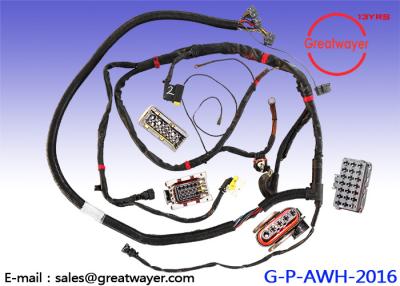 China Tyco 15 Pin / 16 Pin ECU Trailer Wiring Harness / Adapter Tow Vehicle Assembly for sale