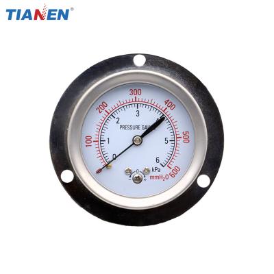 China Hpb59-1 YE-60 ZT Bourdon Tube Steering Capsule Radial Pressure Gauge for sale