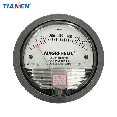 China 0 750 to TEA2000 Pa Magrfhelic Differential Pressure Gauge for sale