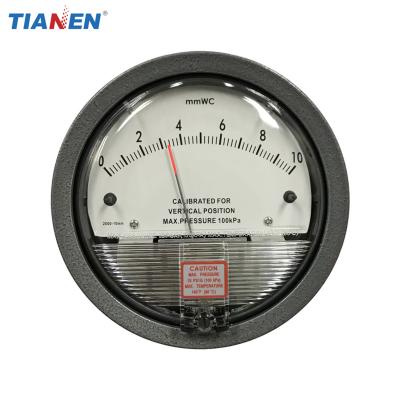 China 0-10 mmWC mm Water Pressure Difference Gauge TEA2000 mm for sale