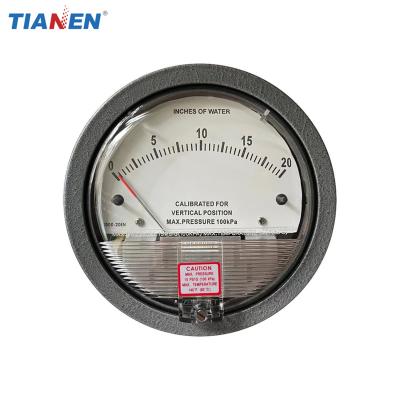 China 0 to 20 inches of water pressure difference gauge TEA2000 for sale