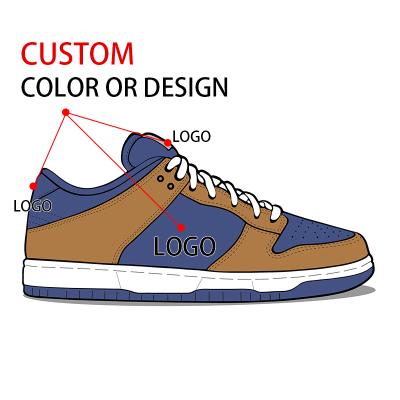 China 2021 OEM 2021 Custom Sport Zapatillas Mens Womens Casual Sneaker AJ AF 1 Fashion Trend Dunkes Shoes for sale