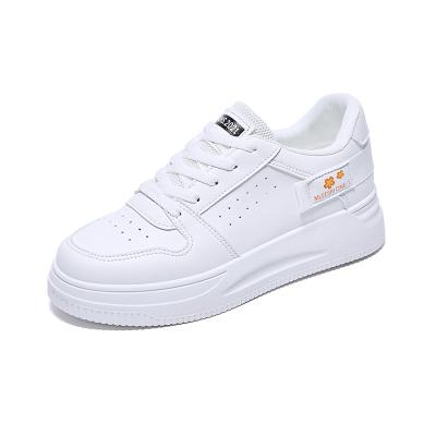 China Wholesale Custom Skateboarding Fashion Trend Women Shoe White Skateboarding Shoes For Girls for sale