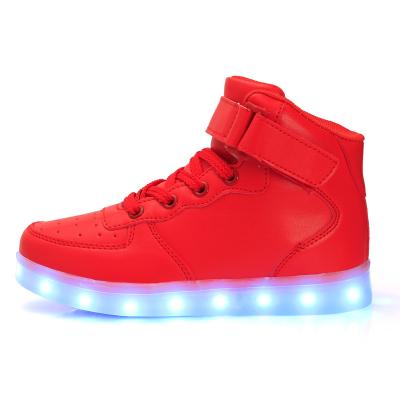 China China Factory Anti-slippery Custom Kids Led Shoe Lightweight Sneakers Kids Led Shoes for sale