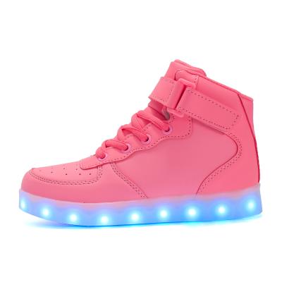 China Customizable Child Anti-slippery Sports Causal Led Light Shoes for Girls and Boy Led Shoes for sale