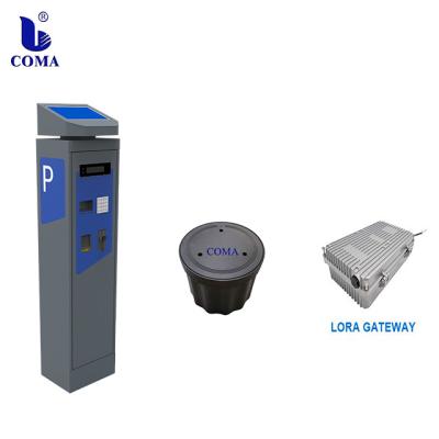 China Detect if car presents solar parking meter with car sensor parking sensor lora sensor detector for sale