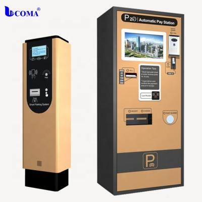 China ID Card Smart Car Parking System RFID Card Ticket Dispenser Machine System Parking Payment Systems for sale