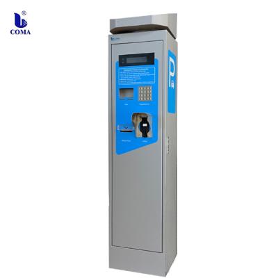 China A3 Steel Solar Car Parking Payment Machine T=2.5mm Parking Meters Complete Smart Parking For Highway Solution for sale