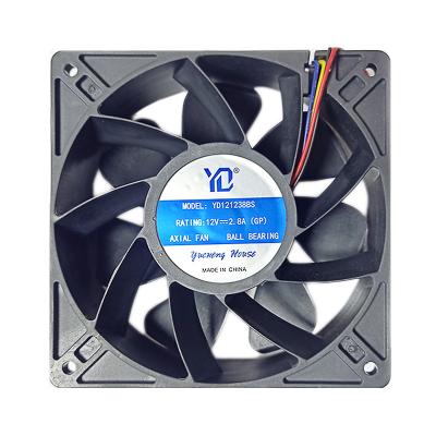 China Other 6000 RPM 12cm Fan 12038 High Quality Axial Cooler Fan For T17 S17 S19 for sale